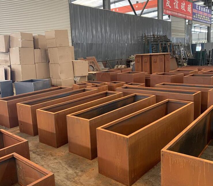 工布江达耐候钢板花箱